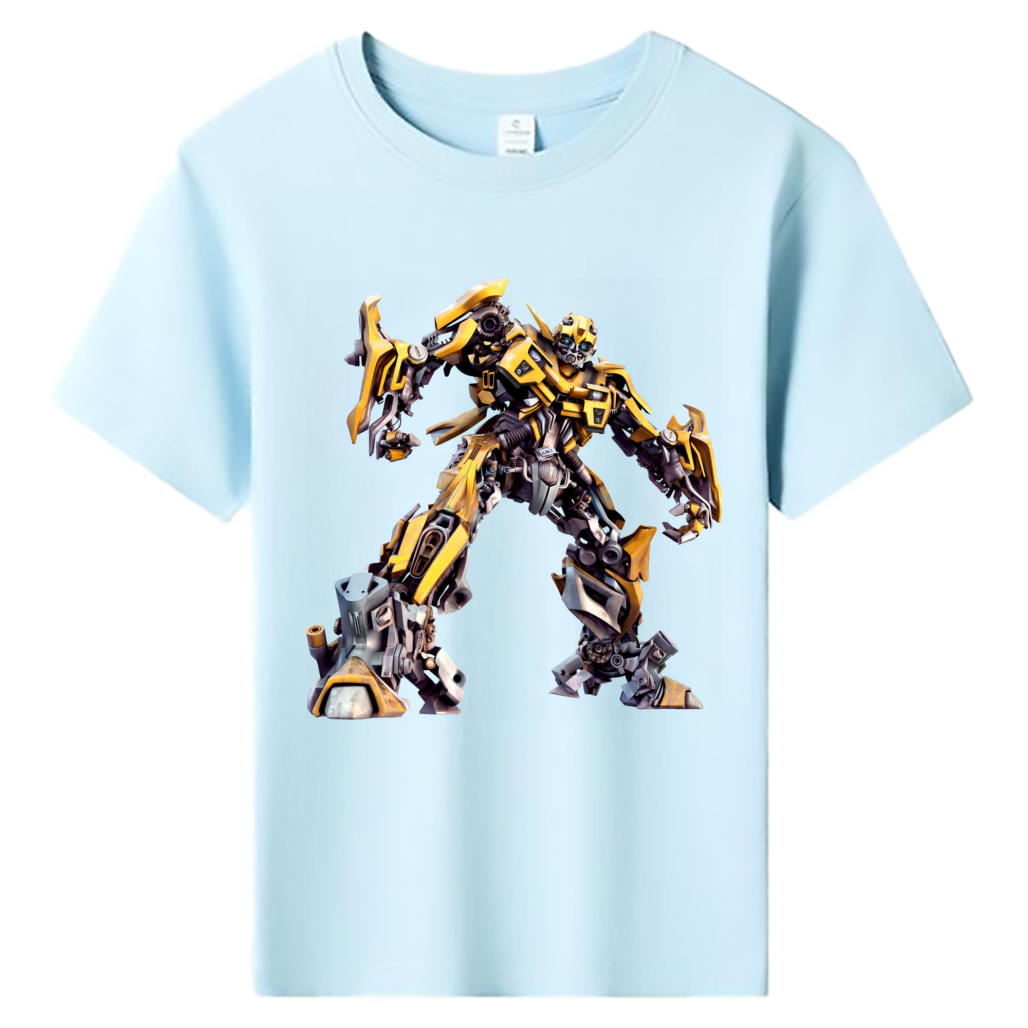 （画像用） Transformers トランスフォーマー 綿100％キッズTシャツ（フロントプリント）
